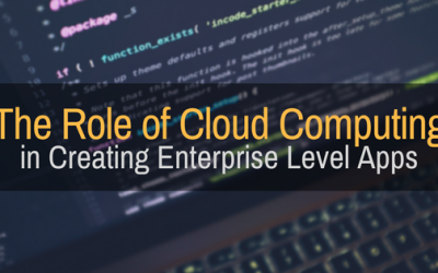The Role That Cloud Computing Plays In Creating Enterprise-Level Applications